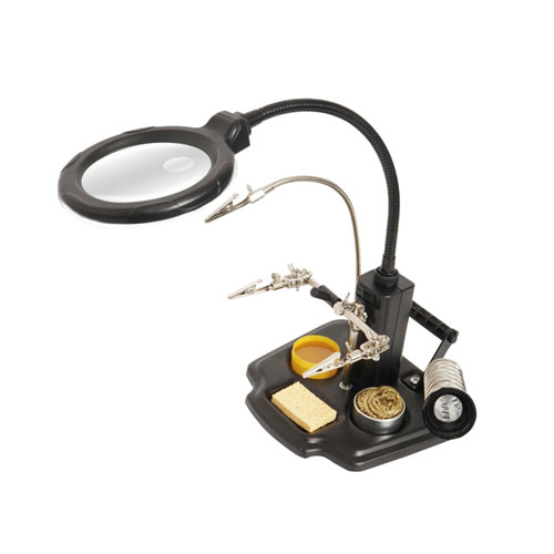 宝工（Pro'sKit）SN-396 LED灯焊接放大镜灯座 焊接辅助固定夹具